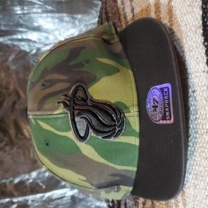 Forty Seven Brand Miami Heat Spapback Cap